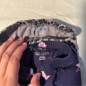 2 piece printed leggings for 12-18m